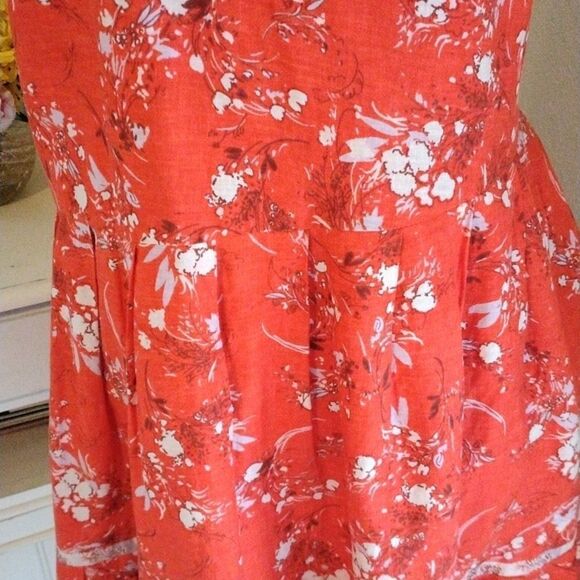 Urban Outfitters One Shoulder Linen Shift Dress - Picture 3 of 13